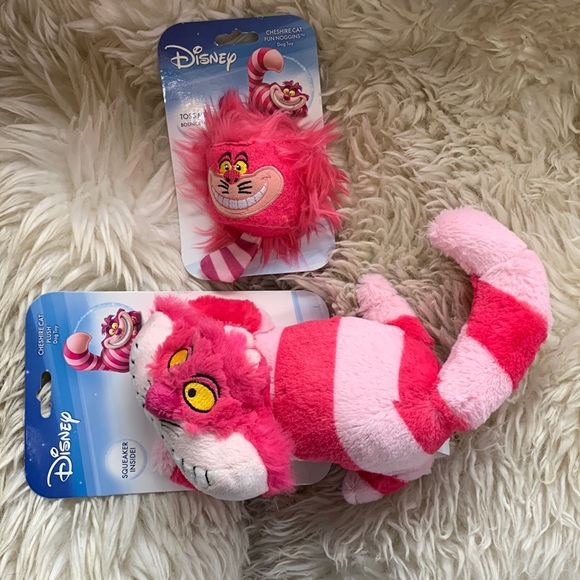 Disney Dog Cheshire Cat Bundle Of Dog Toys Poshmark